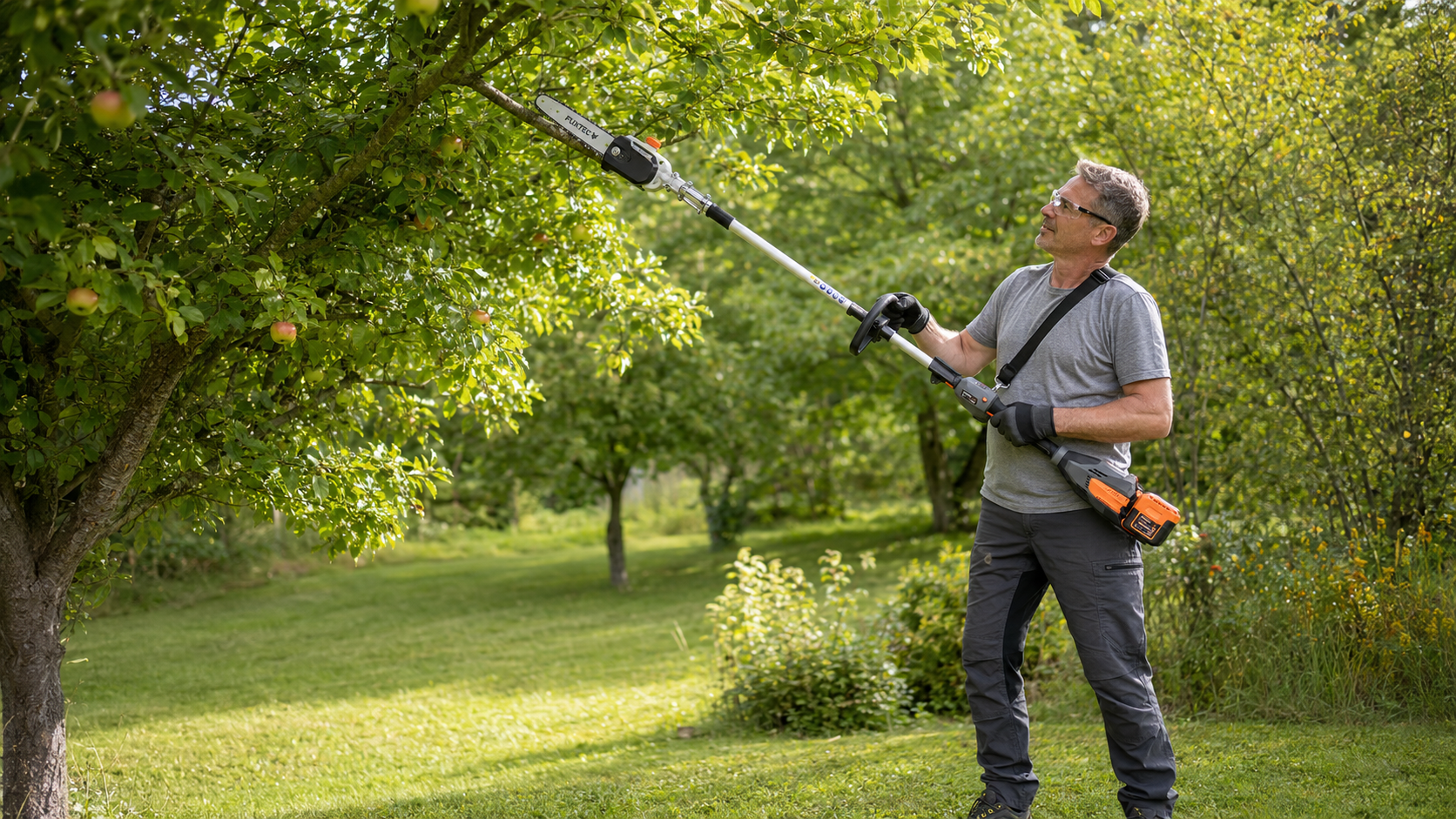 Obstbaum-Sommerschnitt: Apfel, Süßkirsche, Pfirsich und Wein richtig schneiden