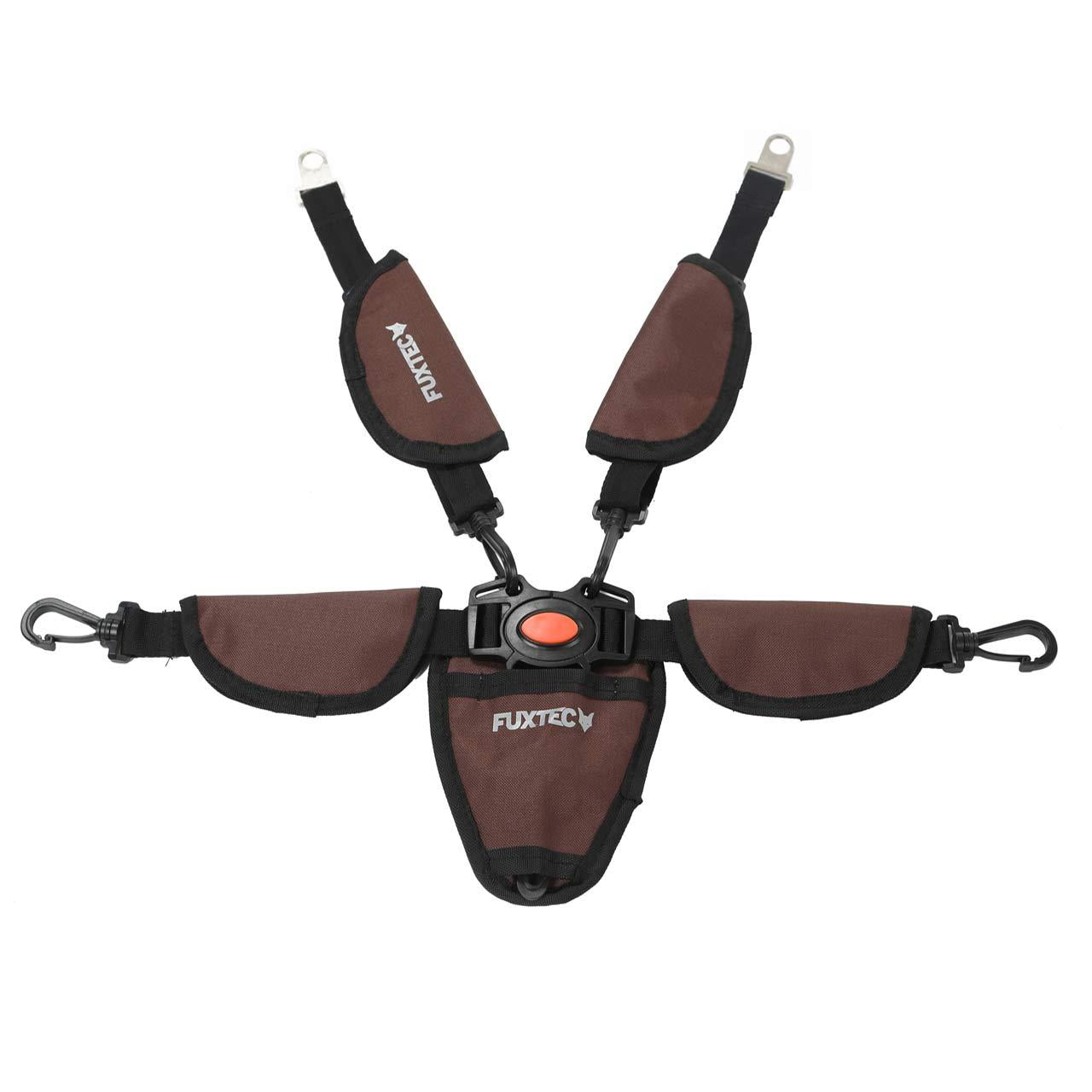 FUXTEC 5-point seat belt for CT-850 Brown