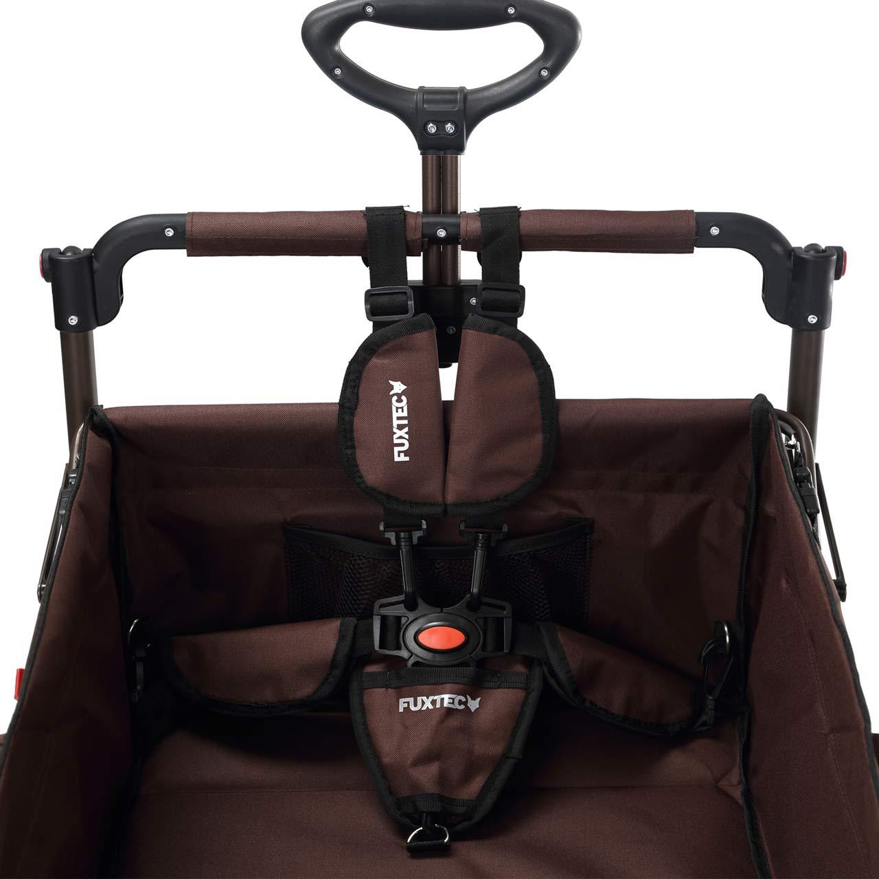 FUXTEC 5-point seat belt for CT-850 Brown