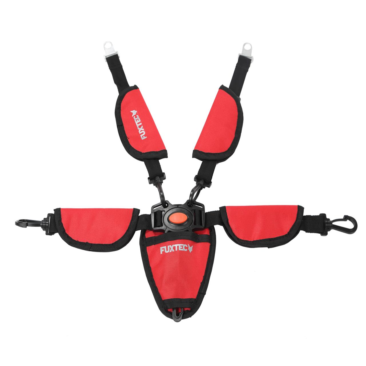 FUXTEC 5-point seat belt for CT-850 Red