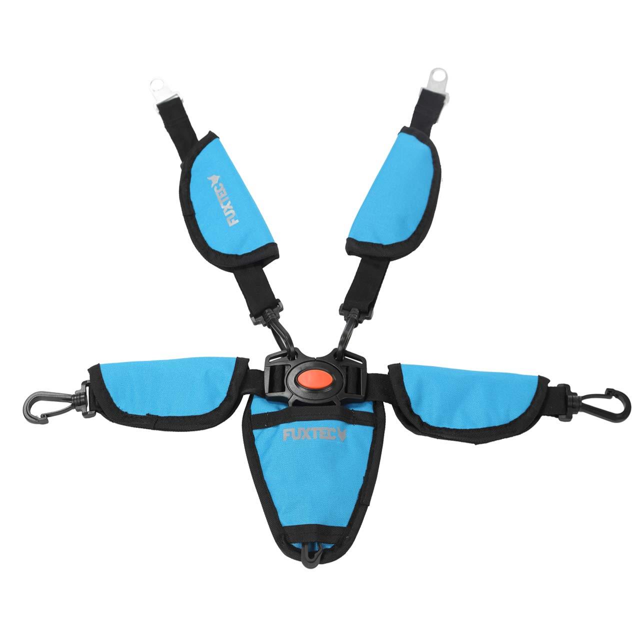 FUXTEC 5-point seat belt for CT-850 Turquoise