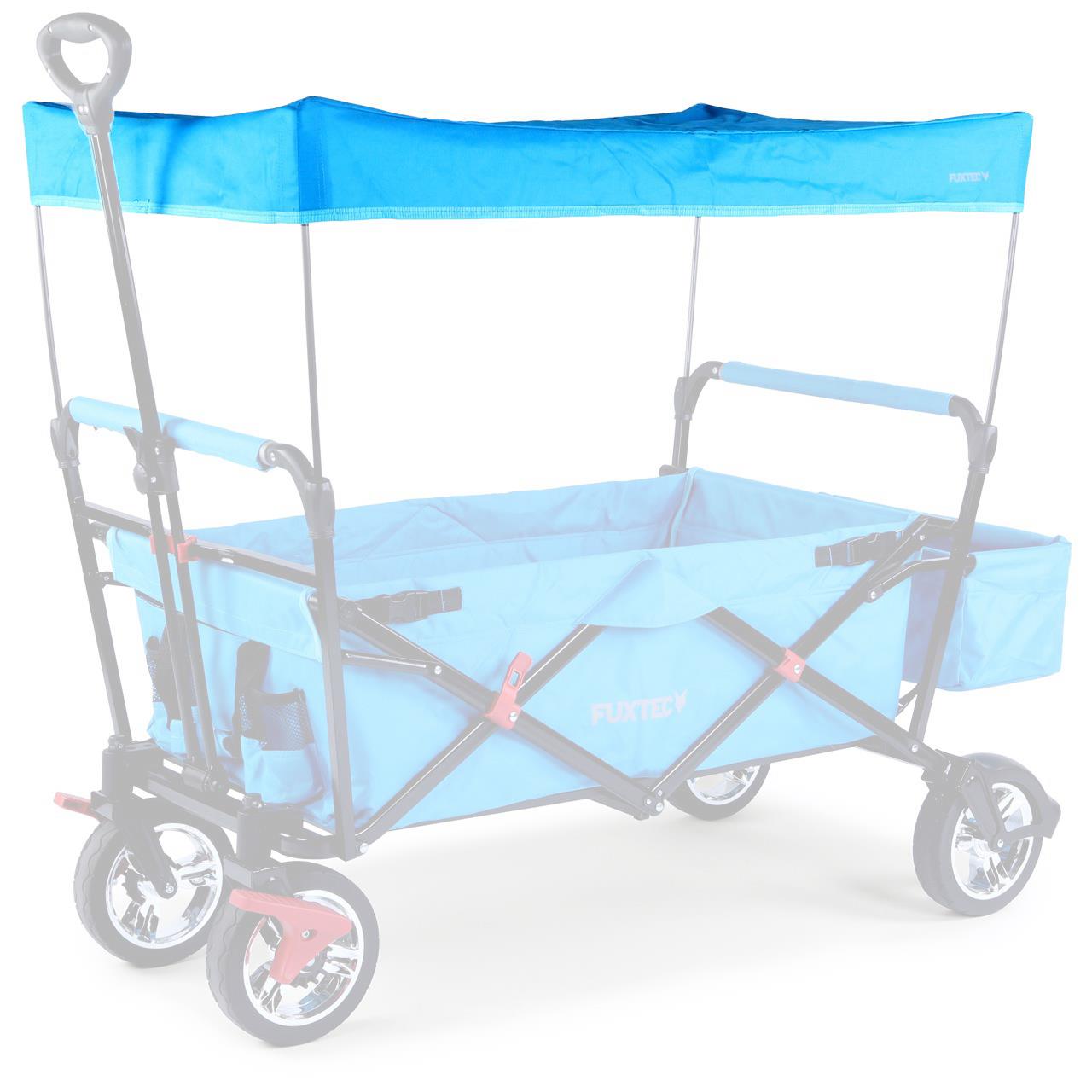 FUXTEC sun canopy TURQUoise handcart