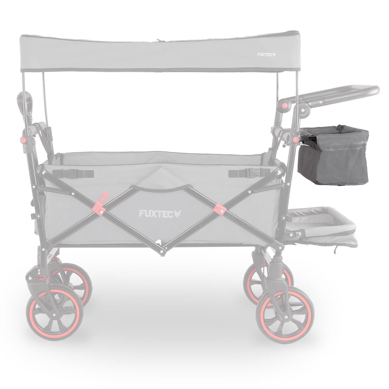 Fabric cover rear bag GREY handcart CT850