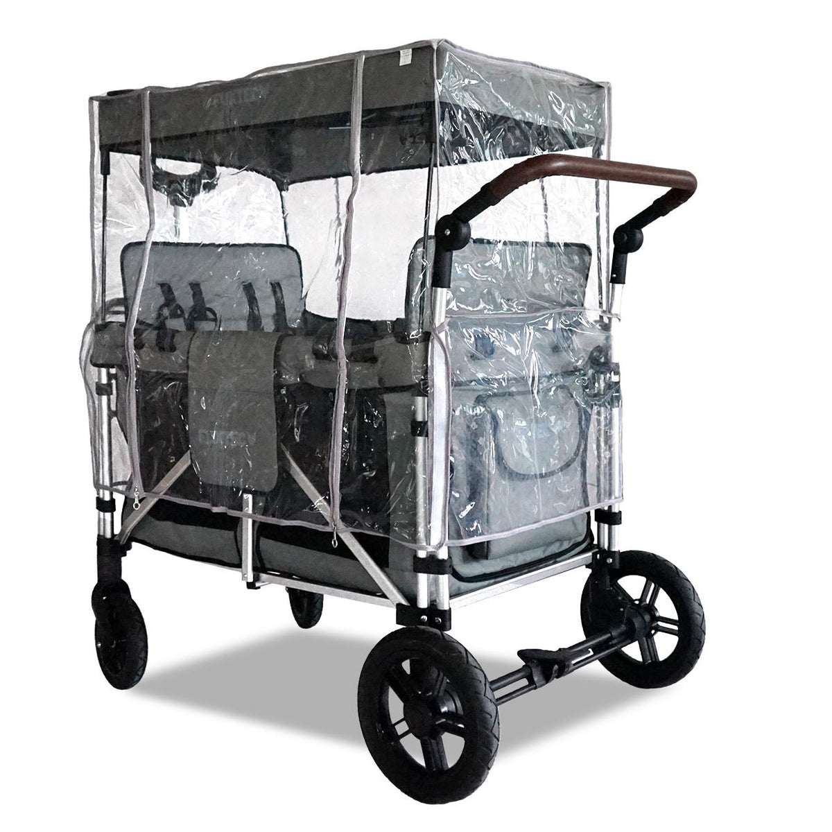 Bild 1 Regenschutz TRANSPARENT Bollerwagen CTXL-900