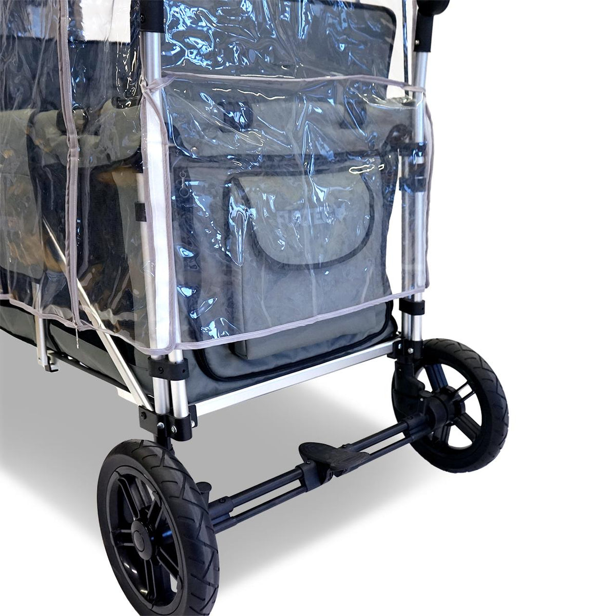 Bild 1 Regenschutz TRANSPARENT Bollerwagen CTXL-900