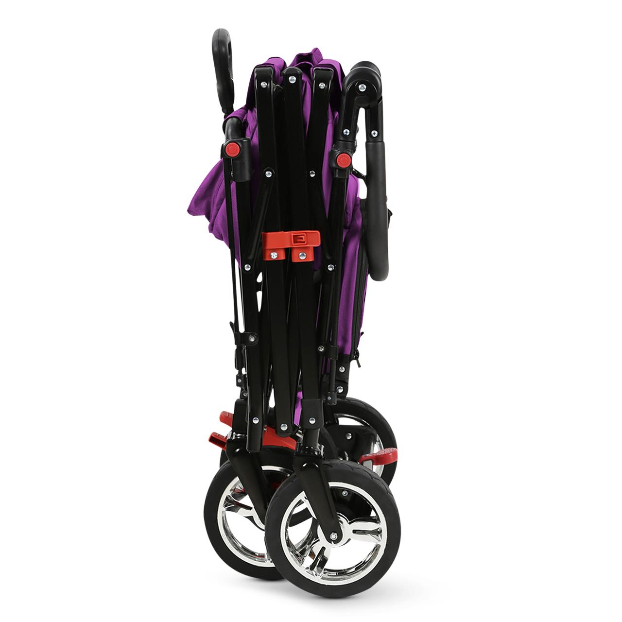 FUXTEC handcart FX-CT800 with UV-protected sun canopy, push handle & interior extension