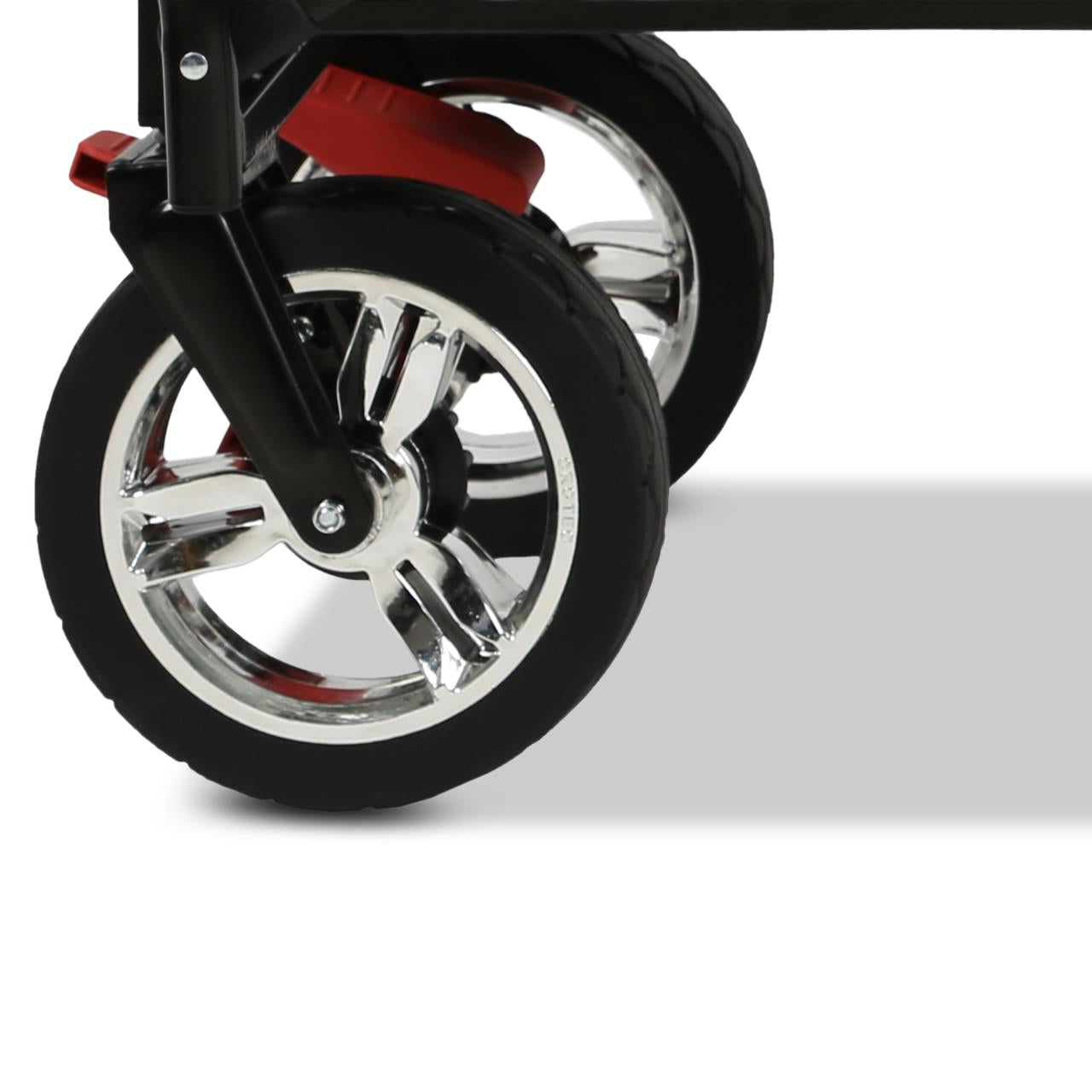 FUXTEC handcart FX-CT800 with UV-protected sun canopy, push handle & interior extension