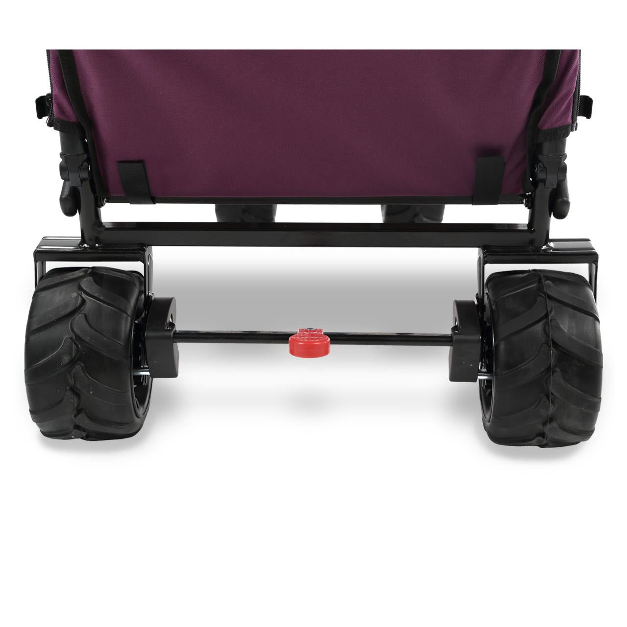 FUXTEC beach handcart FX-CTB800 with UV-protected sun canopy, push handle & interior extension