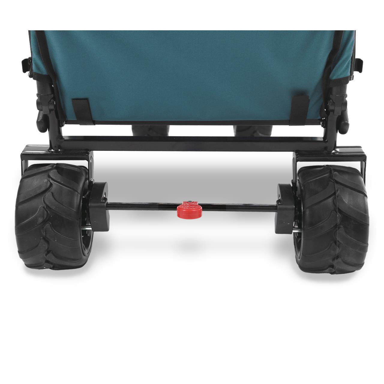 FUXTEC beach handcart FX-CTB800 with UV-protected sun canopy, push handle & interior extension