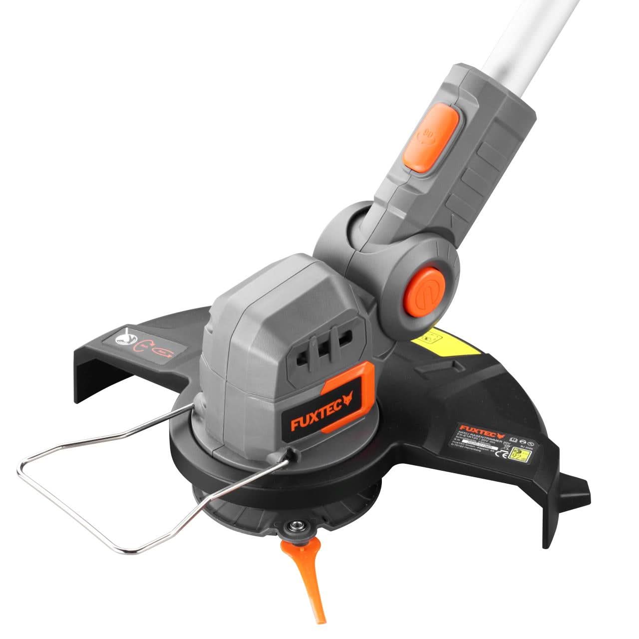 FUXTEC 20V cordless grass trimmer FX-E1RT20 SET with 1 x battery 2Ah, 1 x charger 2.4A