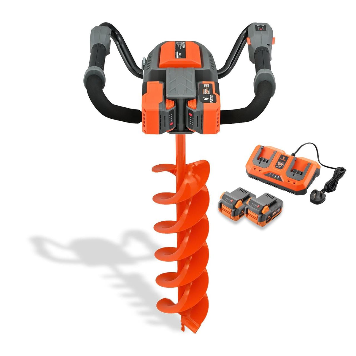 Bild 1 FUXTEC 40V Cordless Earth Auger FX-E2EB | 150mm | 2x 4Ah Batteries