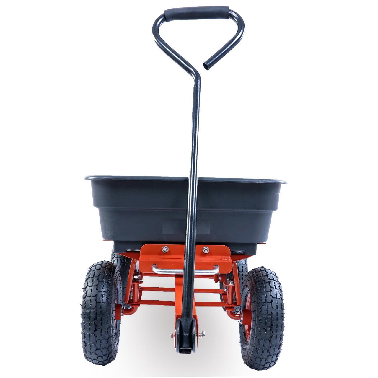 FUXTEC FX-KW2175 Tipping Garden Trolley | 300 Load Capacity