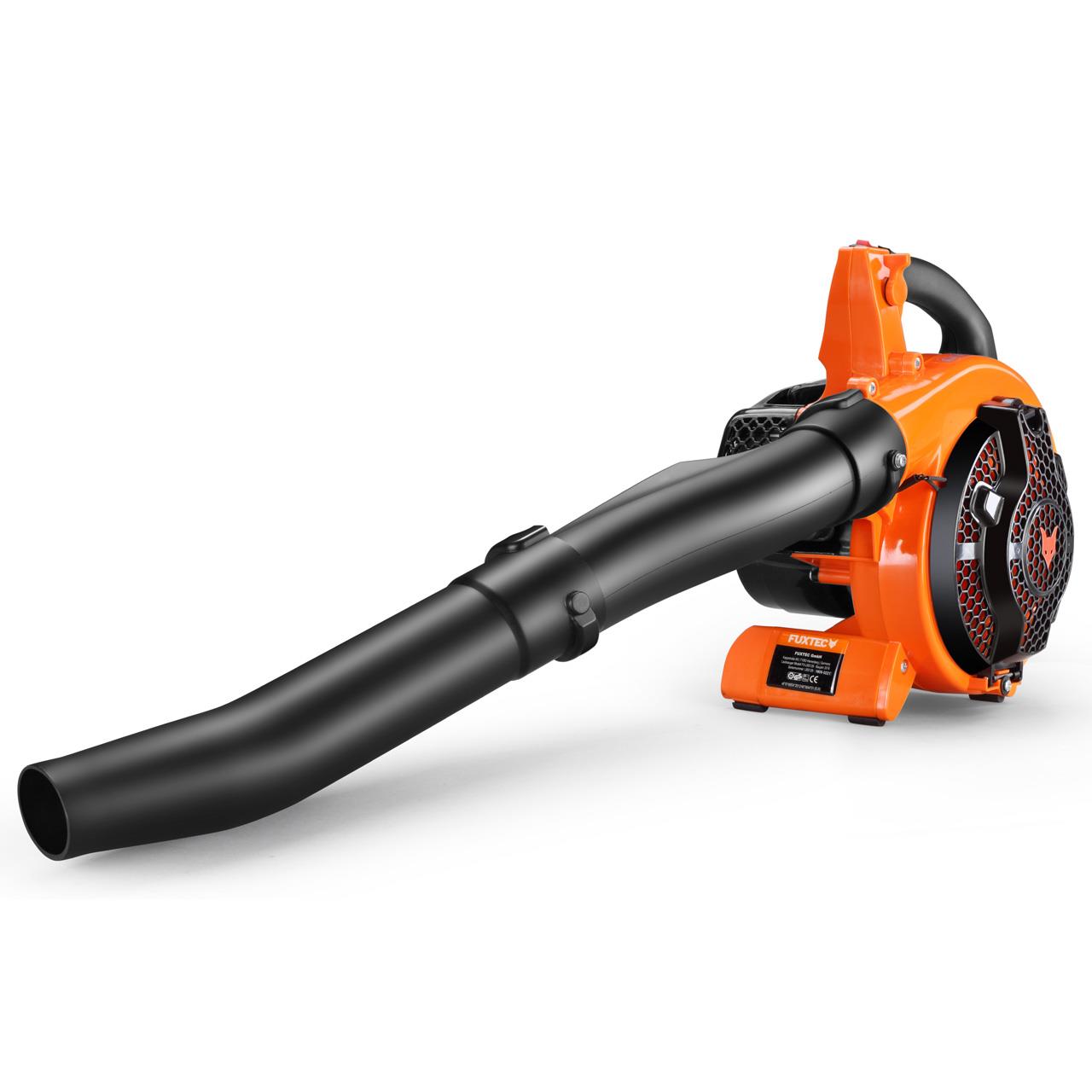 FUXTEC FX-LBS126 4-in-1 leaf vacuum, leaf blower, leaf shredder, including two blow pipes