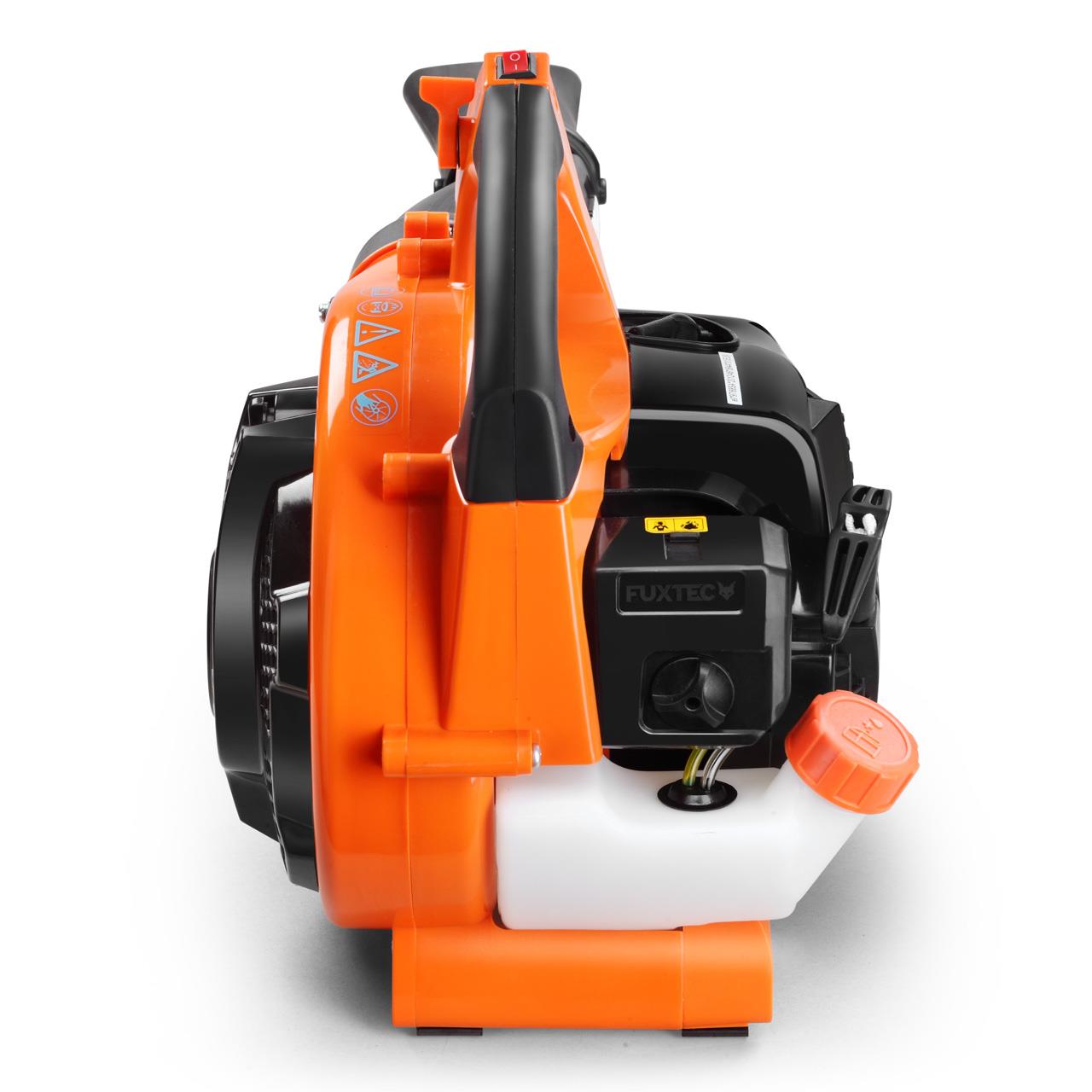 FUXTEC FX-LBS126 Petrol Leaf Blower & Vacuum | Powerful 4-in-1 Leaf Blower, Vacuum & Shredder