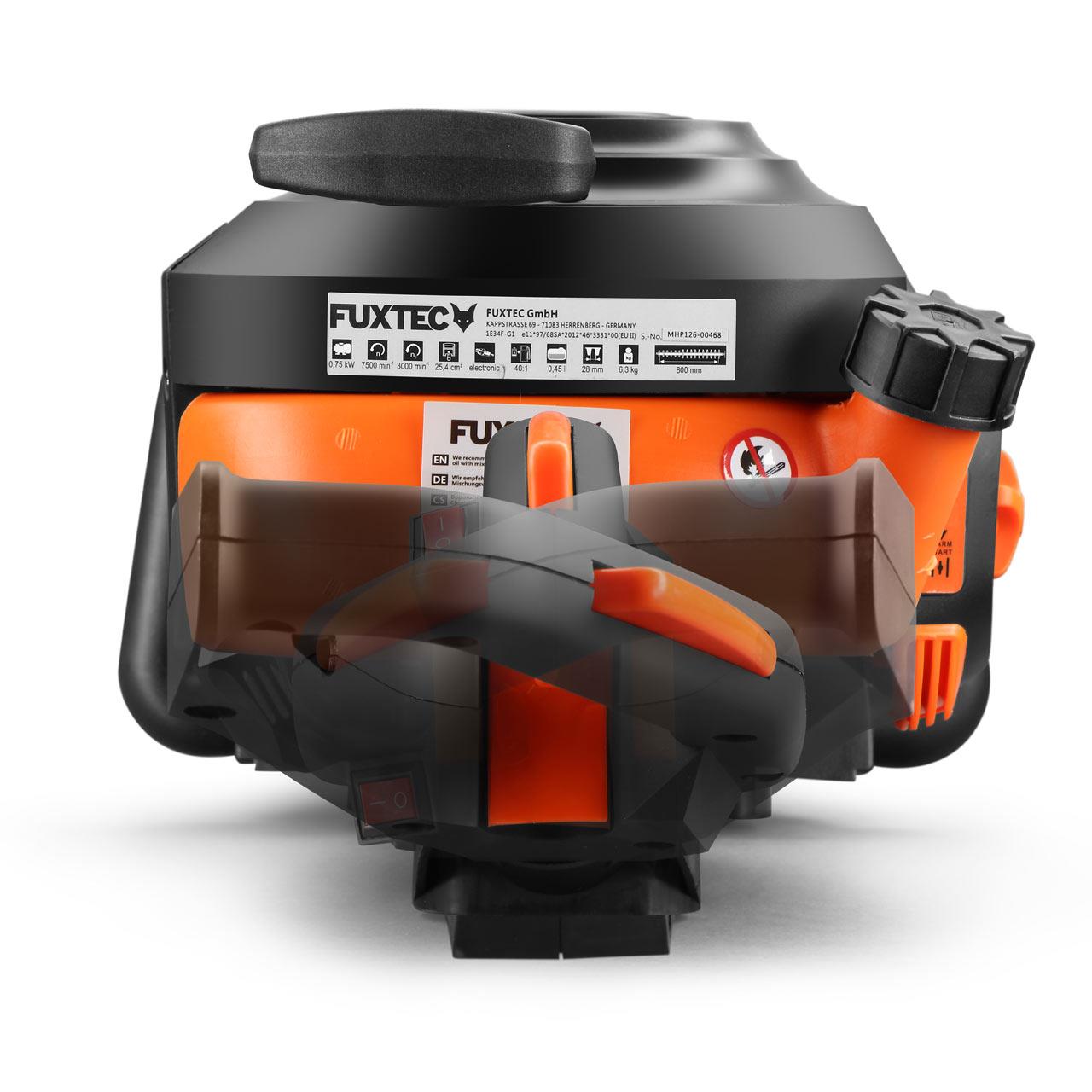 FUXTEC FX-MHP126 | Petrol Hedge Trimmer | 25.4cc 2-Stroke 80cm