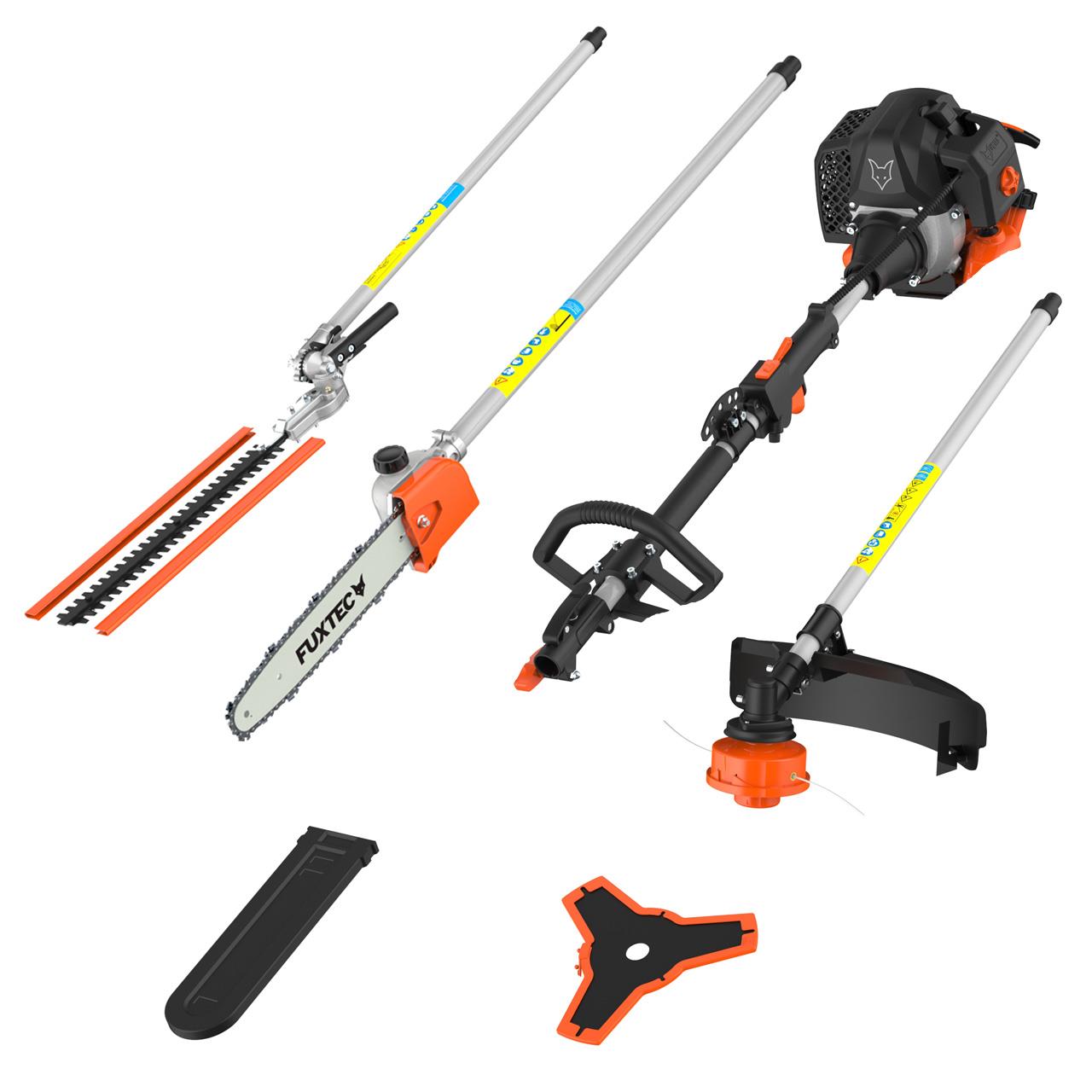 FUXTEC MT152 Petrol Garden Multi Tool | 52cc 3HP Petrol Multitool 4-in-1