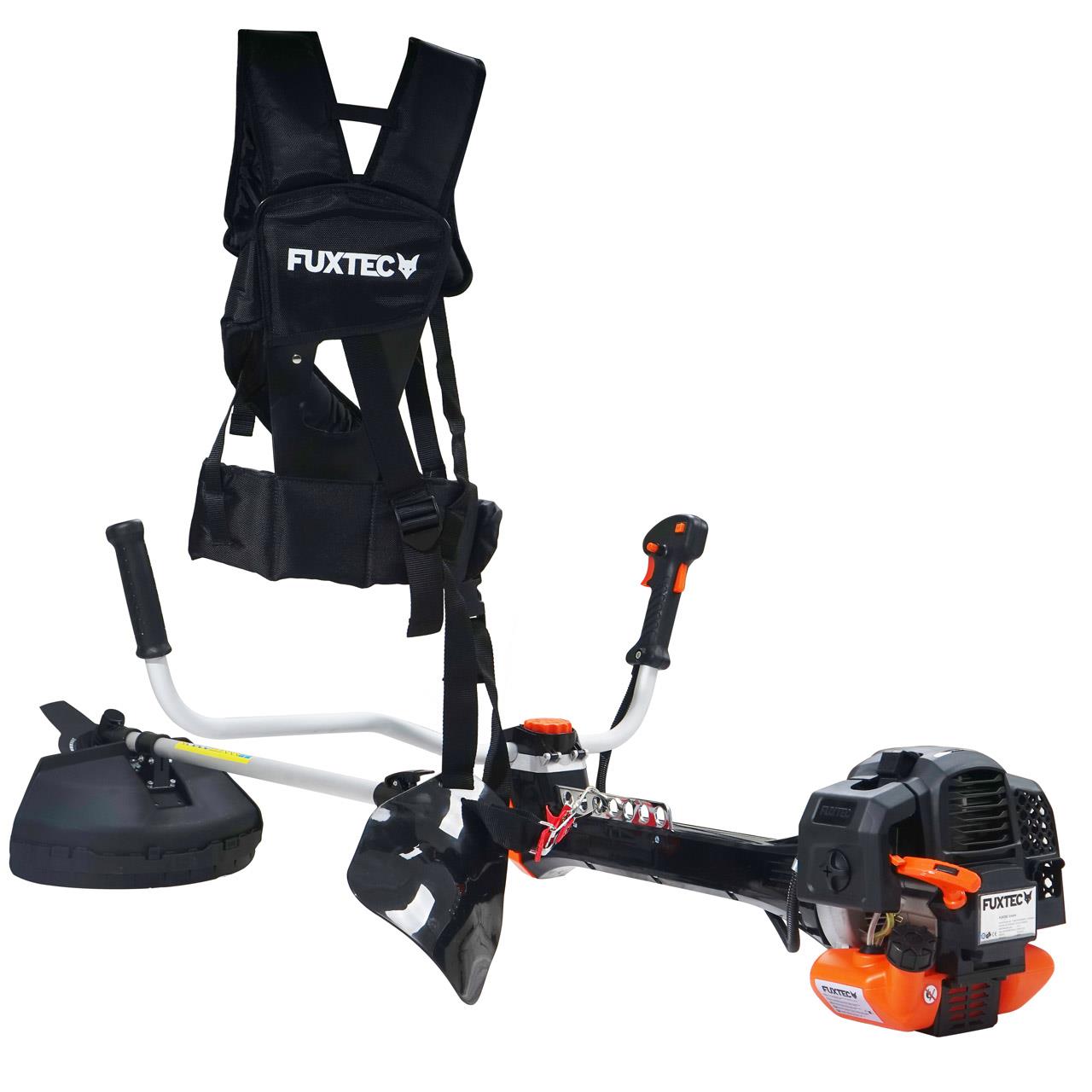 FUXTEC FX-PS152 Petrol Professional Motor Scythe – Powerful 2-Stroke Brush Cutter