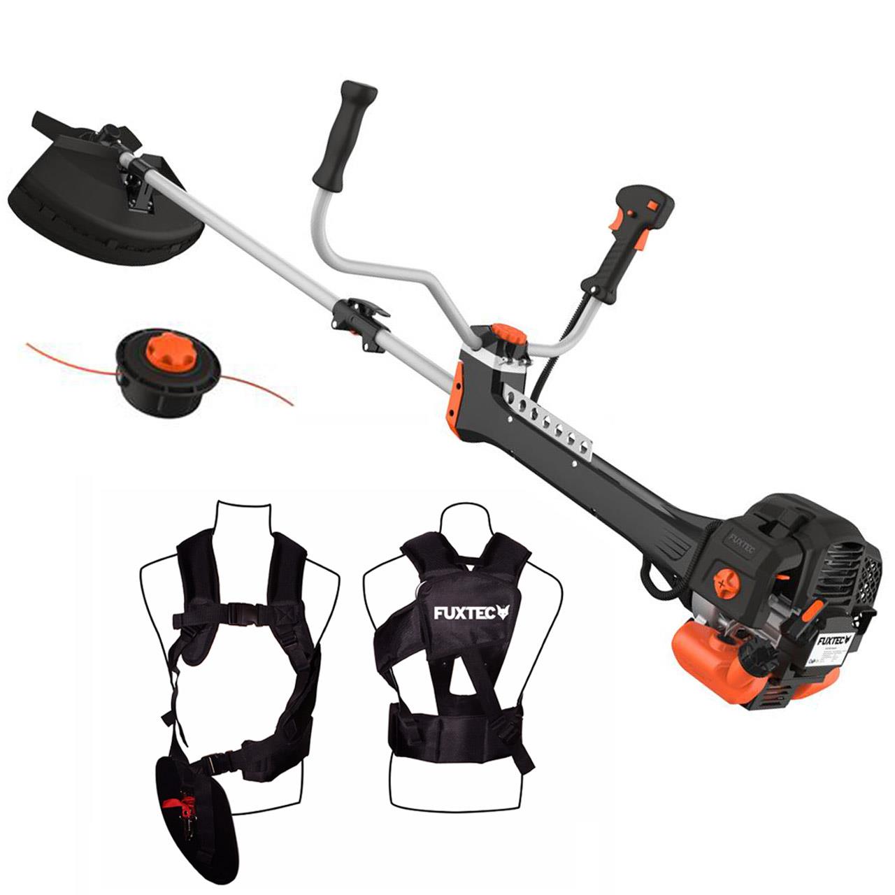 FUXTEC FX-PS152 Petrol Professional Motor Scythe – Powerful 2-Stroke Brush Cutter