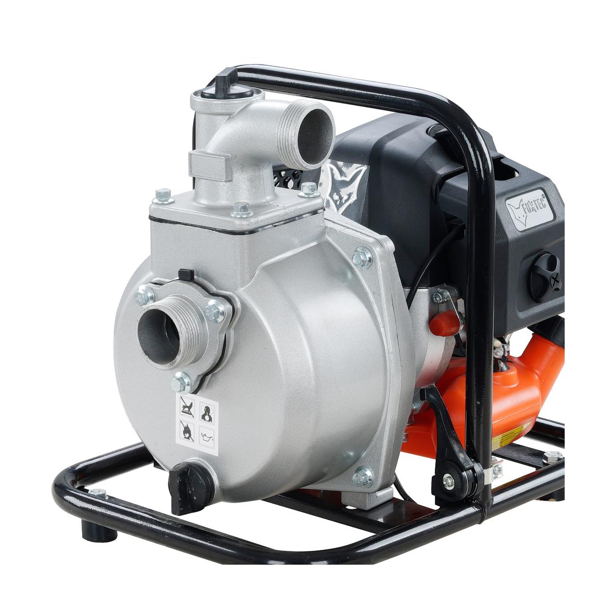 FUXTEC FX-WP152 | Petrol Water Pump | 15,000 l flow rate & max. delivery head 35 m