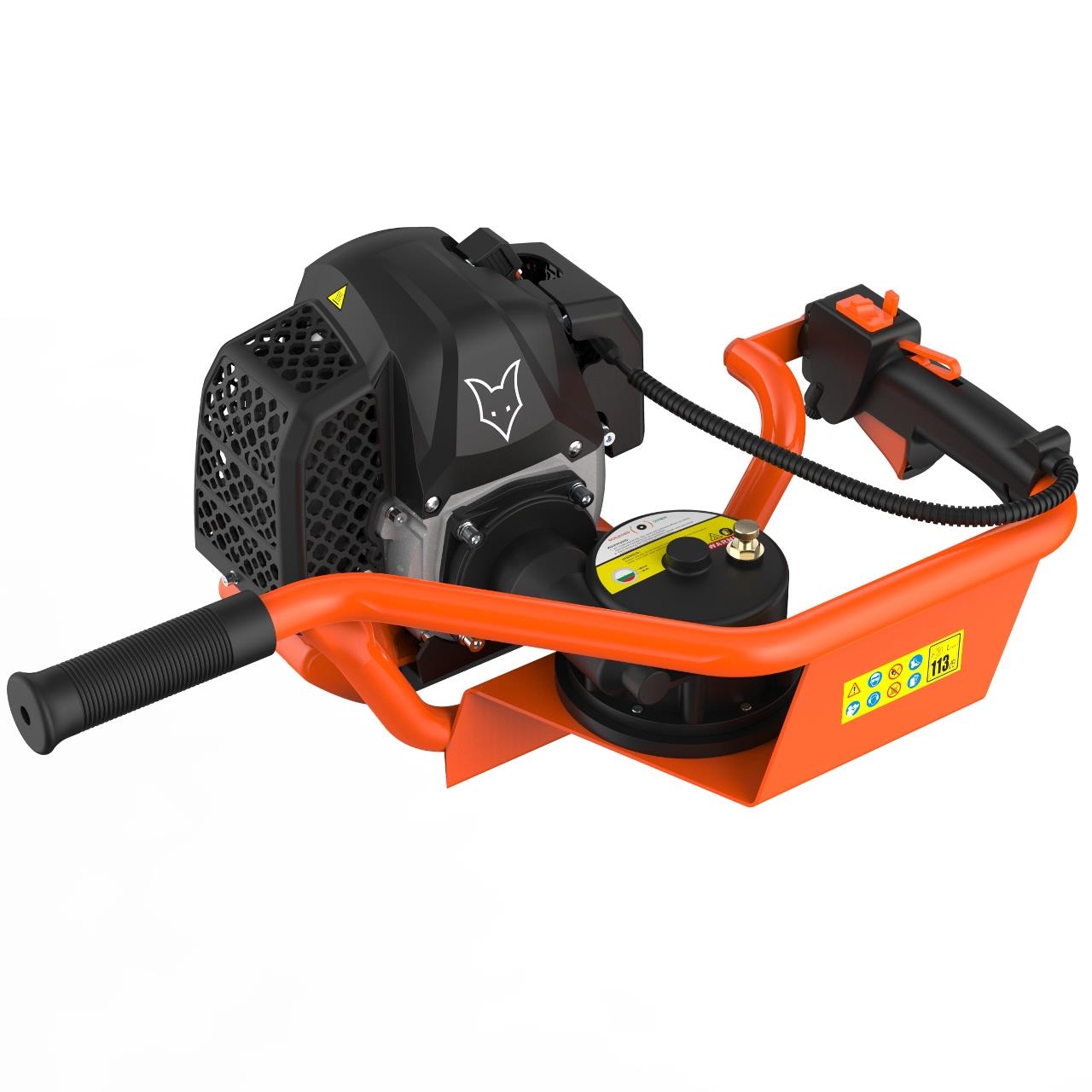 FUXTEC FX-EB152 earth drill incl. 100,150,200mm attachments