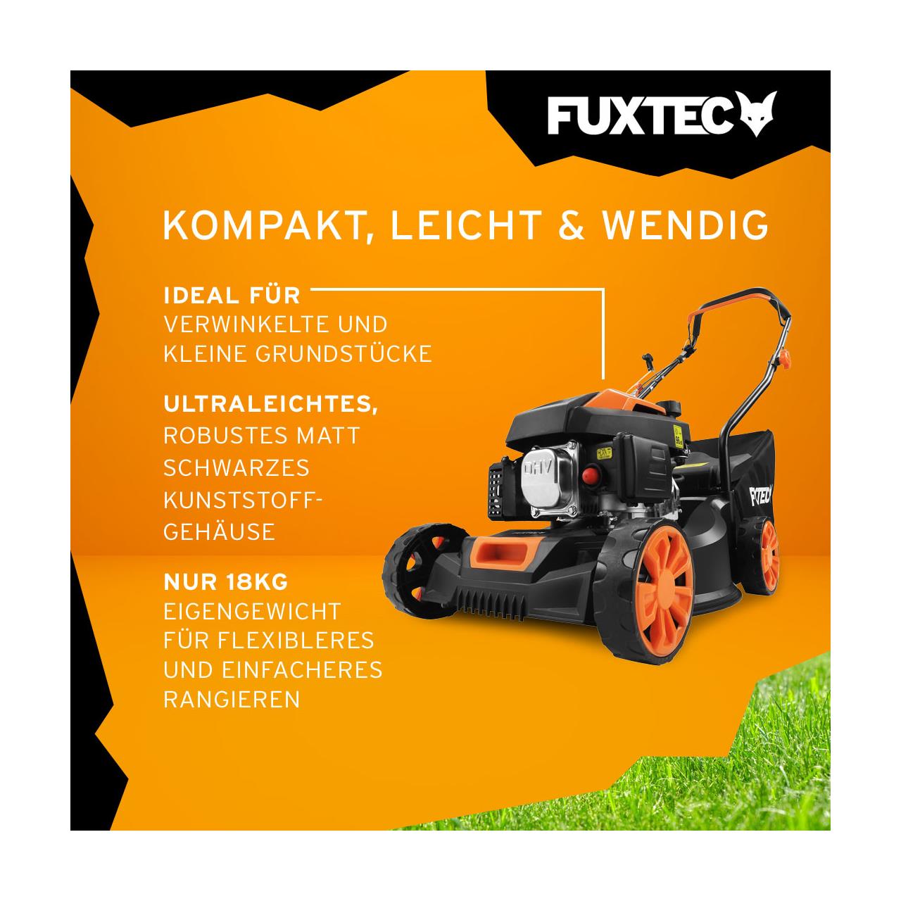 FUXTEC FX-RM4180 Hand Push Petrol Lawn Mower
