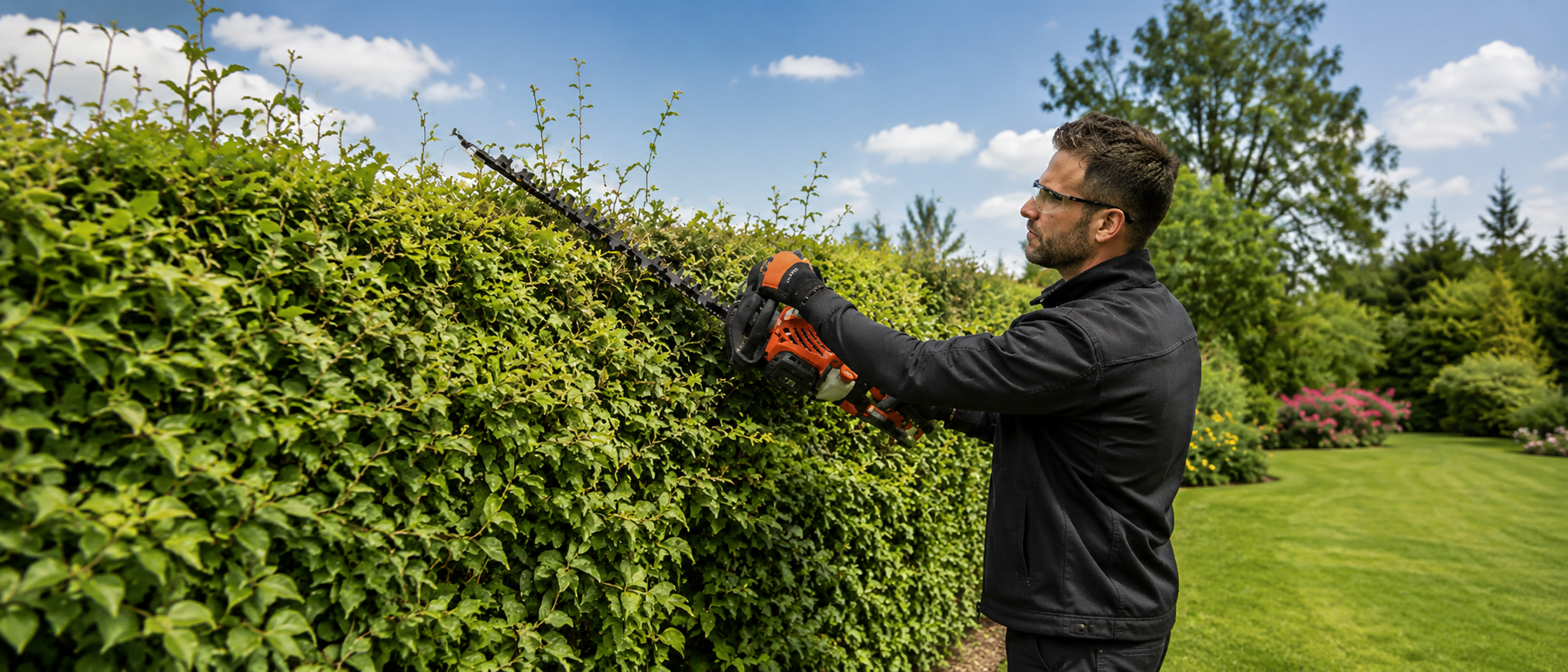 Verwilderte und hohe Hecke schneiden: So bringst Du sie sicher zurück in Form