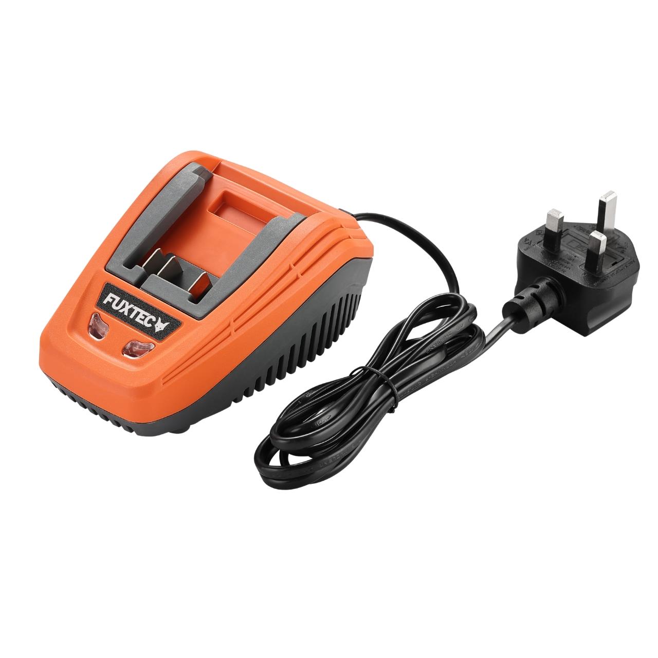 FUXTEC Rapid Charger FX-20V-C-UK – 2.4A Fast Charge