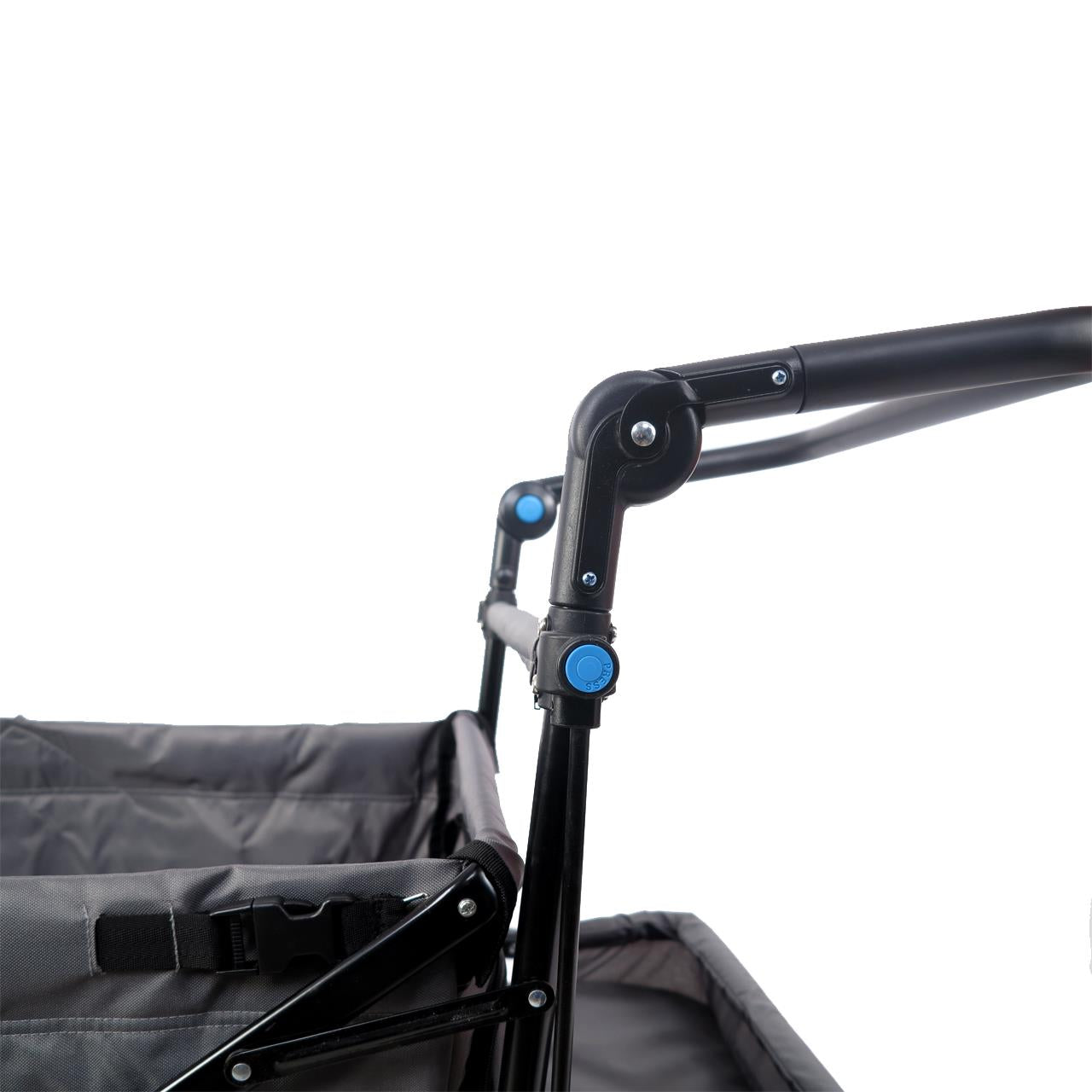 FUXTEC handcart FX-CT800 with UV-protected sun canopy, push handle & interior extension