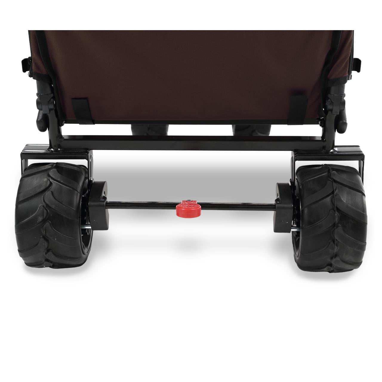 FUXTEC beach handcart FX-CTB800 with UV-protected sun canopy, push handle & interior extension