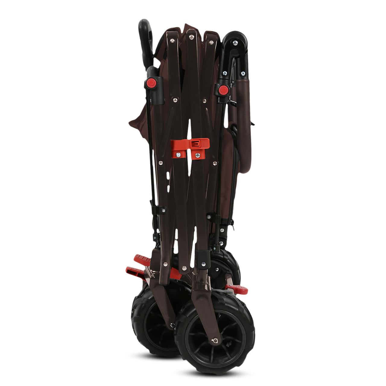 FUXTEC beach handcart FX-CTB800 with UV-protected sun canopy, push handle & interior extension