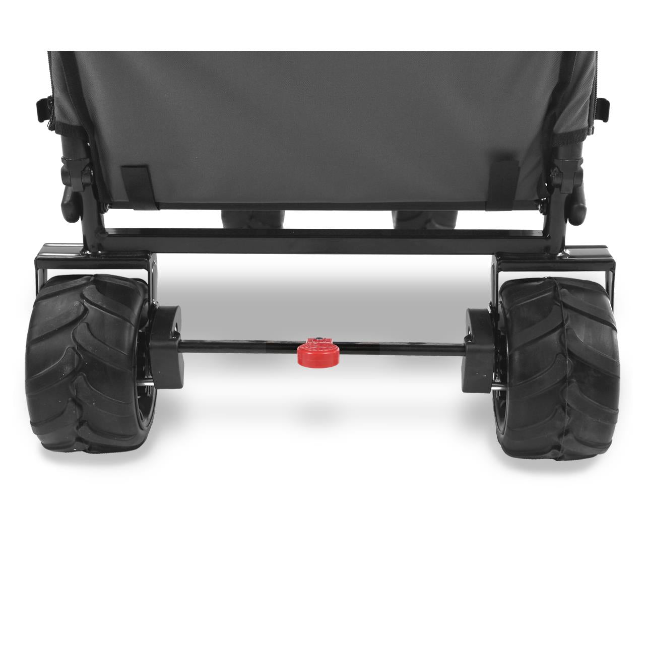 FUXTEC beach handcart FX-CTB800 with UV-protected sun canopy, push handle & interior extension