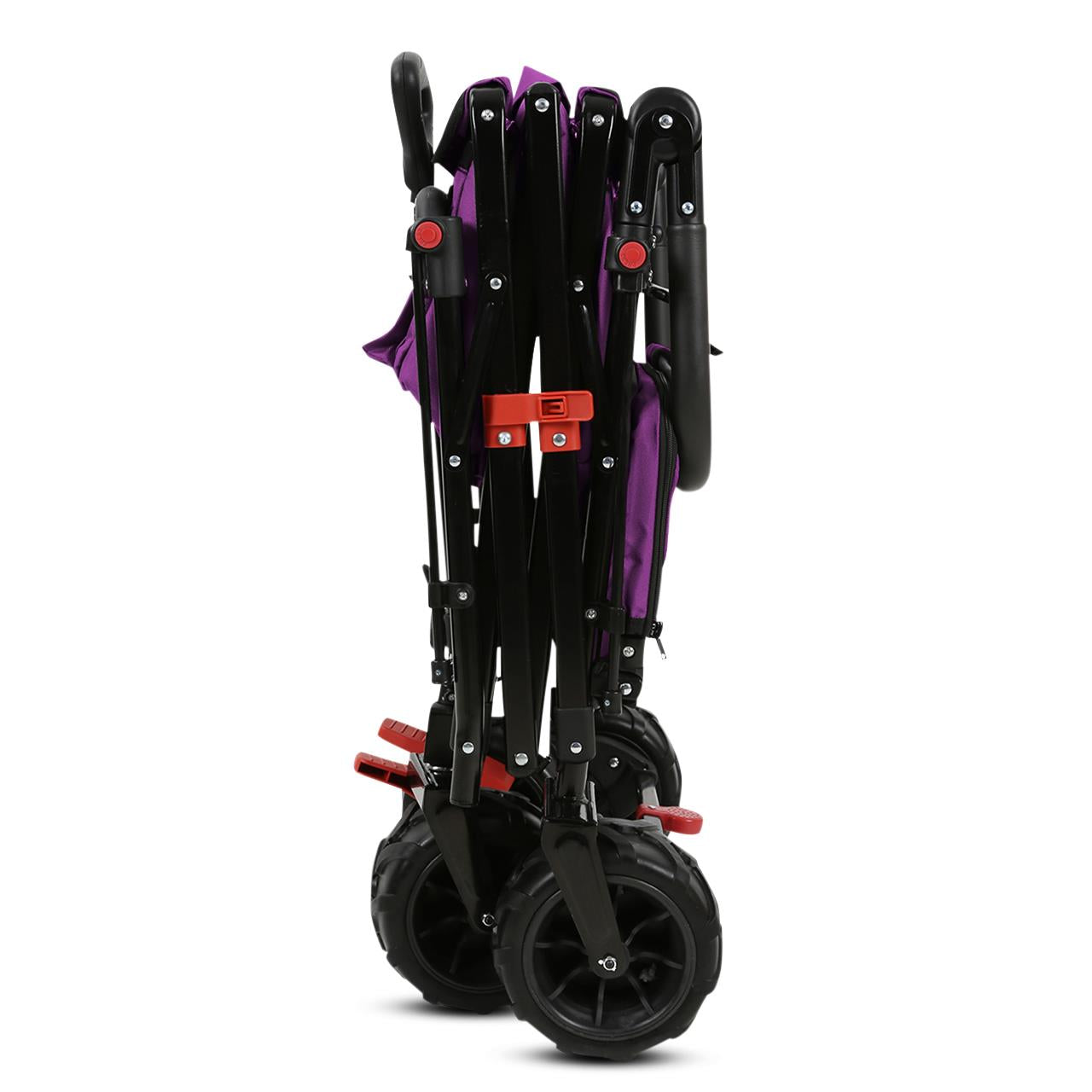 FUXTEC beach handcart FX-CTB800 with UV-protected sun canopy, push handle & interior extension